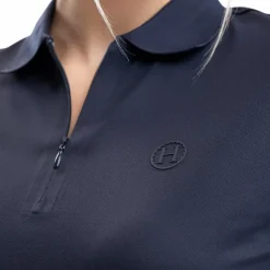 Polos Et Chemises*Harcour - Polo manches courtes femme Popsy Marine