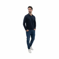 Clearance - Polo manches longues homme Malik Polos Et Chemises|Polos Et Chemises