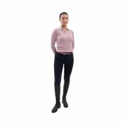 New - Polo manches longues femme Aurore pivoine Polos Et Chemises