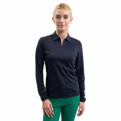 Hot - Polo manches longues femme Pepite Polos Et Chemises