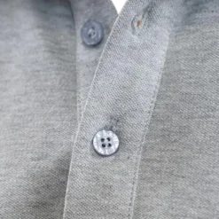 Polos Et Chemises|Polos Et Chemises*Harcour - Polo manches longues homme Malik chiné Gris