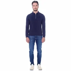 Polos Et Chemises|Polos Et Chemises*Harcour - Polo manches longues homme Pico Marine