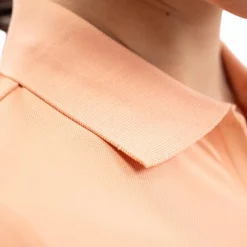 Clearance - Polo manches longues femme Pepite abricot Polos Et Chemises