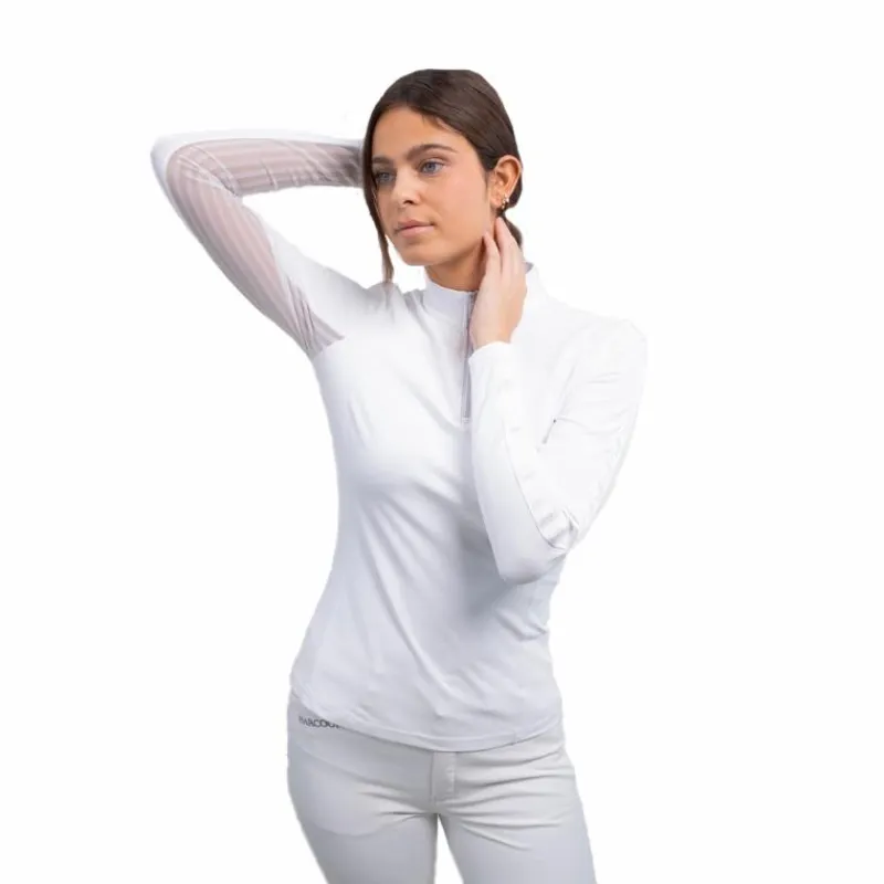 Outlet - Polo technique manches longues femme Poris Polos Et Chemises