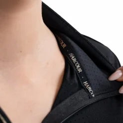 Polos Et Chemises*Harcour - Polo technique manches longues femme Breezi Noir