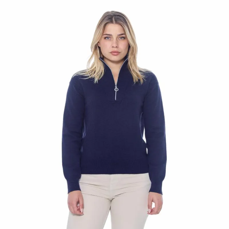 Pulls Et Gilets*Harcour - Pull manches longues femme Pachana Marine