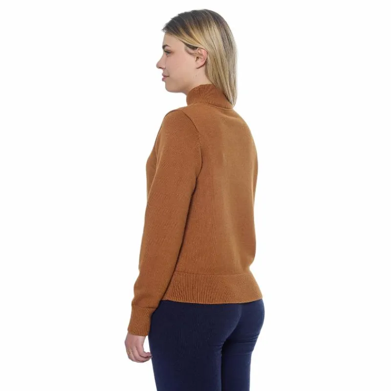 Pulls Et Gilets*Harcour - Pull manches longues femme Plaza golden yellow Jaune