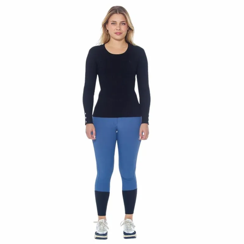 Pulls Et Gilets*Harcour - Pull manches longues femme Pompadou Noir