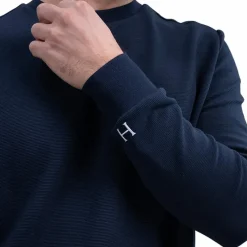 Pulls Et Gilets|Pulls Et Gilets*Harcour - Pull manches longues homme Paulo Marine