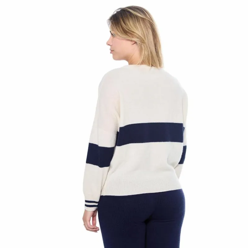 Pulls Et Gilets*Harcour - Pull manches longues femme Polisa ivoire Beige