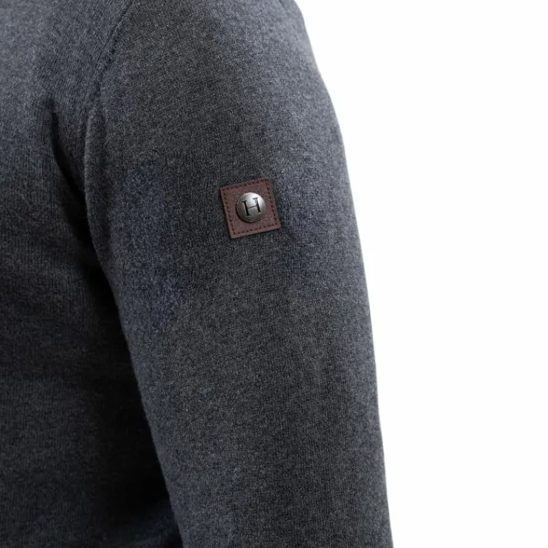 Pulls Et Gilets|Pulls Et Gilets*Harcour - Pull manches longues homme Parmo ardoise Gris