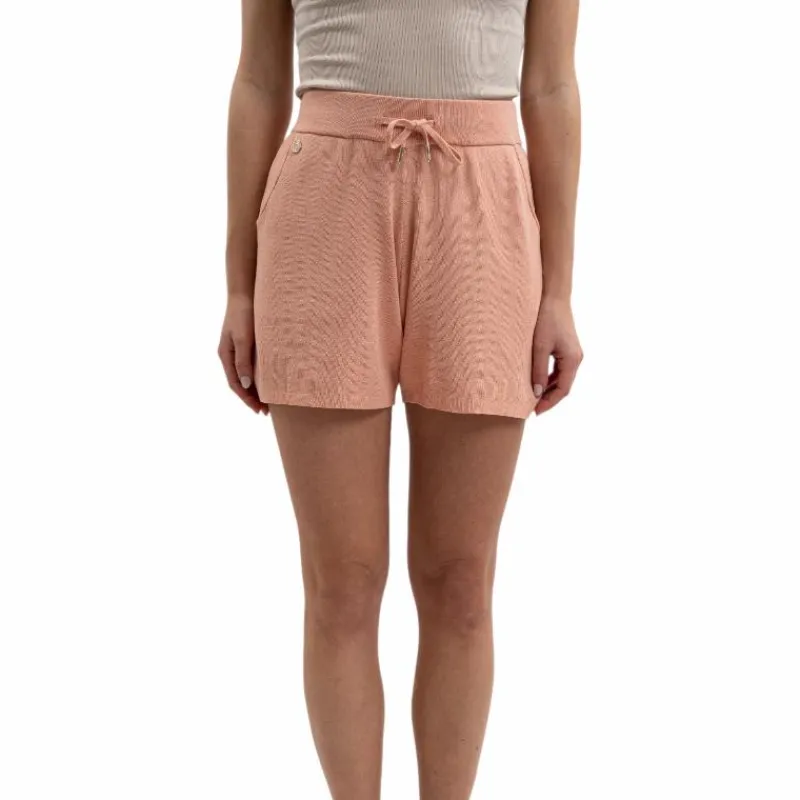 - Short femme Saya abricot Pantalons Lifestyles