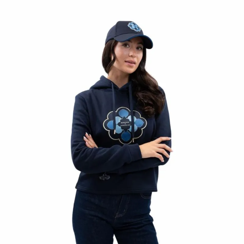 Pulls Et Gilets*Harcour - Sweat à capuche femme Philipa x Versailles Marine