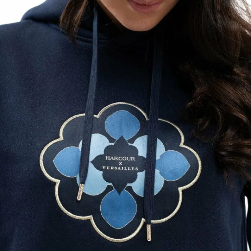 Pulls Et Gilets*Harcour - Sweat à capuche femme Philipa x Versailles Marine