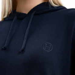 Pulls Et Gilets*Harcour - Sweat à capuche manches longues femme Plume Marine