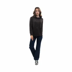 Pulls Et Gilets*Harcour - Sweat en maille femme Aurelia cacao Marron