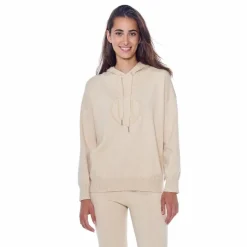 Pulls Et Gilets*Harcour - Sweat manches longues femme Santa ivoire Beige