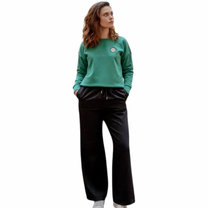 Pulls Et Gilets*Harcour - Sweat manches longues femme Santana emerald green Vert