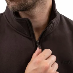 Pulls Et Gilets|Pulls Et Gilets*Harcour - Sweat manches longues homme Swabo cacao Marron