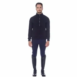Pulls Et Gilets|Pulls Et Gilets*Harcour - Sweat manches longues homme Swabo Noir