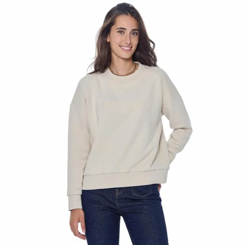 Sale - Sweat manches longues femme Sirius ivoire Pulls Et Gilets