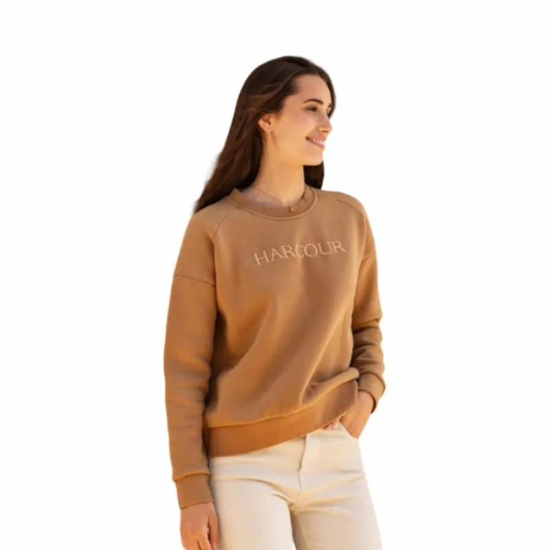 Sale - Sweat Sirius femme coffee/ sand Pulls Et Gilets