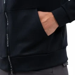 Pulls Et Gilets|Pulls Et Gilets*Harcour - Sweat technique zippé homme Aron Noir