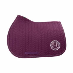Tapis De Selle Poneys|Tapis De Selle*Harcour - Tapis de selle Alaska figue Violet