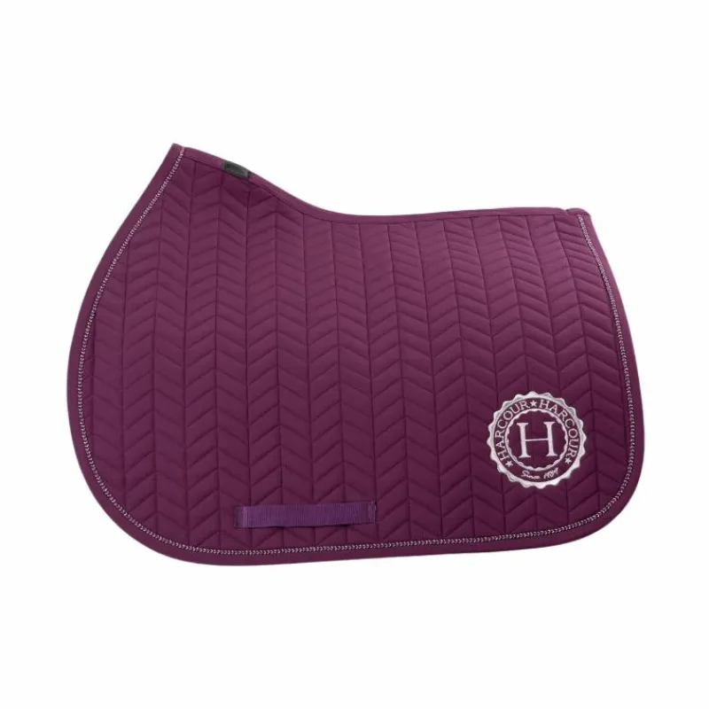 Tapis De Selle Poneys|Tapis De Selle*Harcour - Tapis de selle Alaska figue Violet