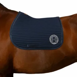 New - Tapis de selle Karembar full navy Tapis De Selle Poneys|Tapis De Selle