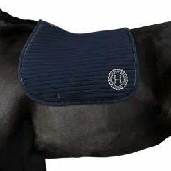 New - Tapis de selle Karembar full navy Tapis De Selle Poneys|Tapis De Selle