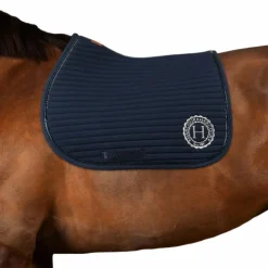 New - Tapis de selle Karembar full navy Tapis De Selle Poneys|Tapis De Selle
