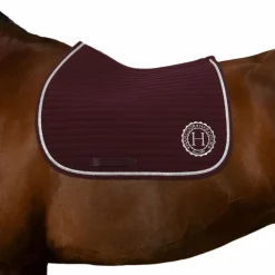 Tapis De Selle|Tapis Cso/ Mixtes*Harcour - Tapis de selle Karembar aubergine Bordeaux