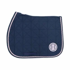 New - Tapis de selle Suze / rose Tapis De Selle Poneys|Tapis De Selle