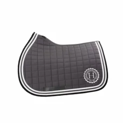 Tapis De Selle Poneys|Tapis De Selle*Harcour - Tapis de selle Soft ardoise Gris