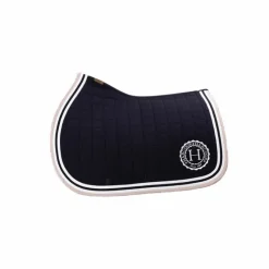 Tapis De Selle Poneys|Tapis De Selle*Harcour - Tapis de selle Soft / pivoine Marine