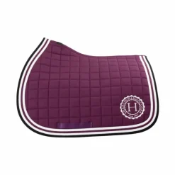 Tapis De Selle Poneys|Tapis De Selle*Harcour - Tapis de selle Soft figue Violet