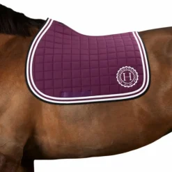Tapis De Selle Poneys|Tapis De Selle*Harcour - Tapis de selle Soft figue Violet