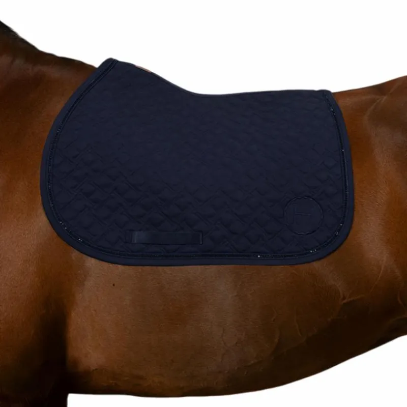 Tapis De Selle Poneys|Tapis De Selle*Harcour - Tapis de selle Saphir Marine