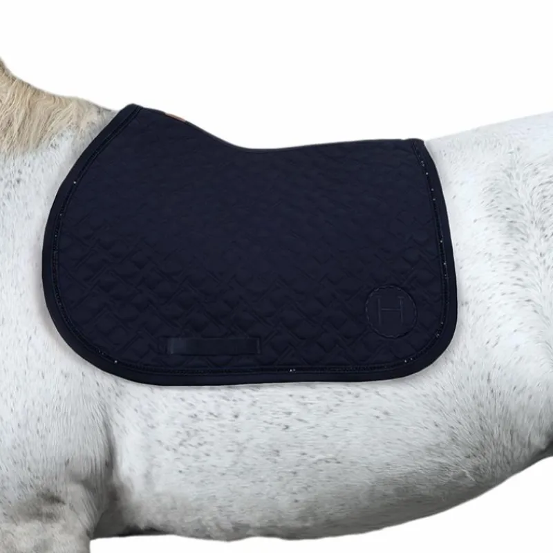 Tapis De Selle Poneys|Tapis De Selle*Harcour - Tapis de selle Saphir Marine