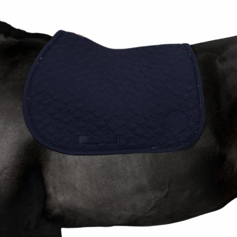 Tapis De Selle Poneys|Tapis De Selle*Harcour - Tapis de selle Saphir Marine