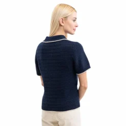 T-Shirts Et Baselayers*Harcour - T-shirt manches courtes femme Pony Marine