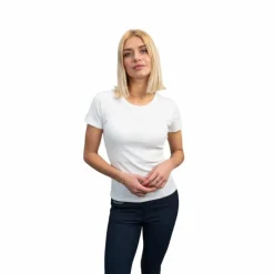 T-Shirts Et Baselayers*Harcour - T-shirt manches courtes femme Tarlala Blanc