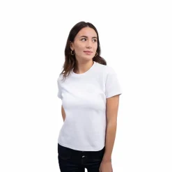 T-Shirts Et Baselayers*Harcour - T-shirt manches courtes femme Telma Blanc