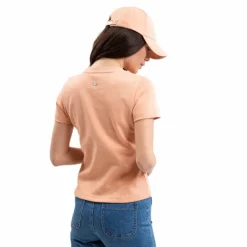 Hot - T-shirt manches courtes femme Telma abricot T-Shirts Et Baselayers