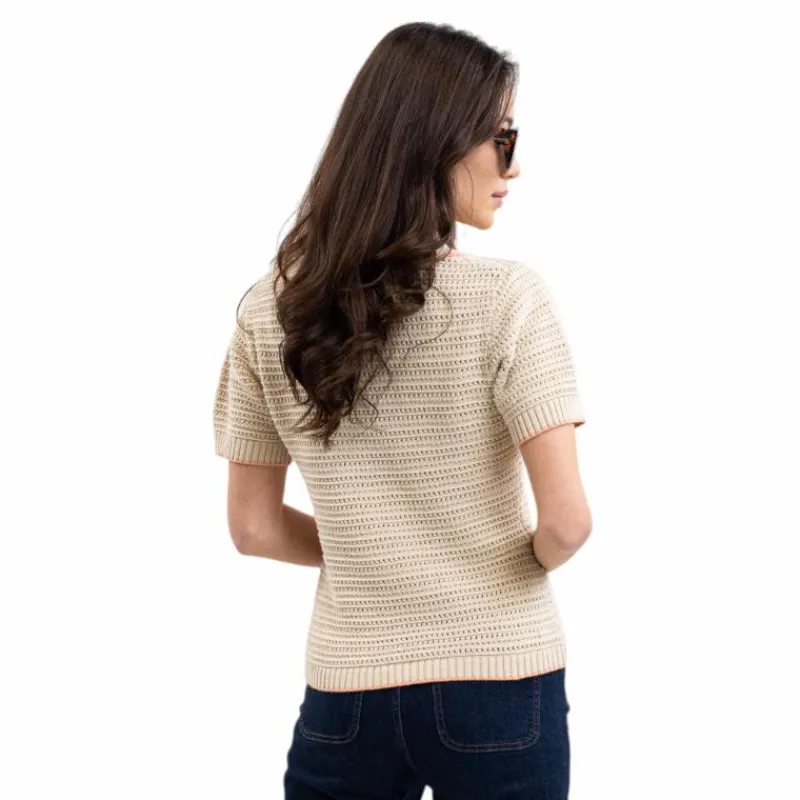 Discount - T-shirt manches courtes femme Pony lin T-Shirts Et Baselayers