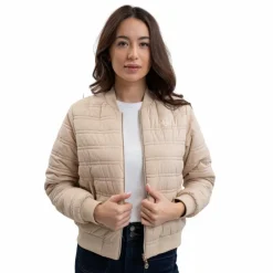 Sale - Veste bombers femme Boecia lin Blousons Et Manteaux