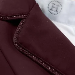 Vestes De Concours*Harcour - Veste de concours femme Oria aubergine Bordeaux