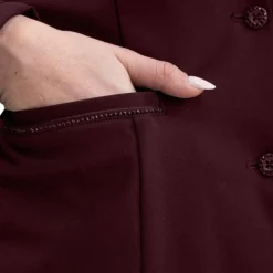 Vestes De Concours*Harcour - Veste de concours femme Oria aubergine Bordeaux