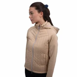 Blousons Et Manteaux*Harcour - Veste manches longues femme Bi Fabric Jimmy sable Beige